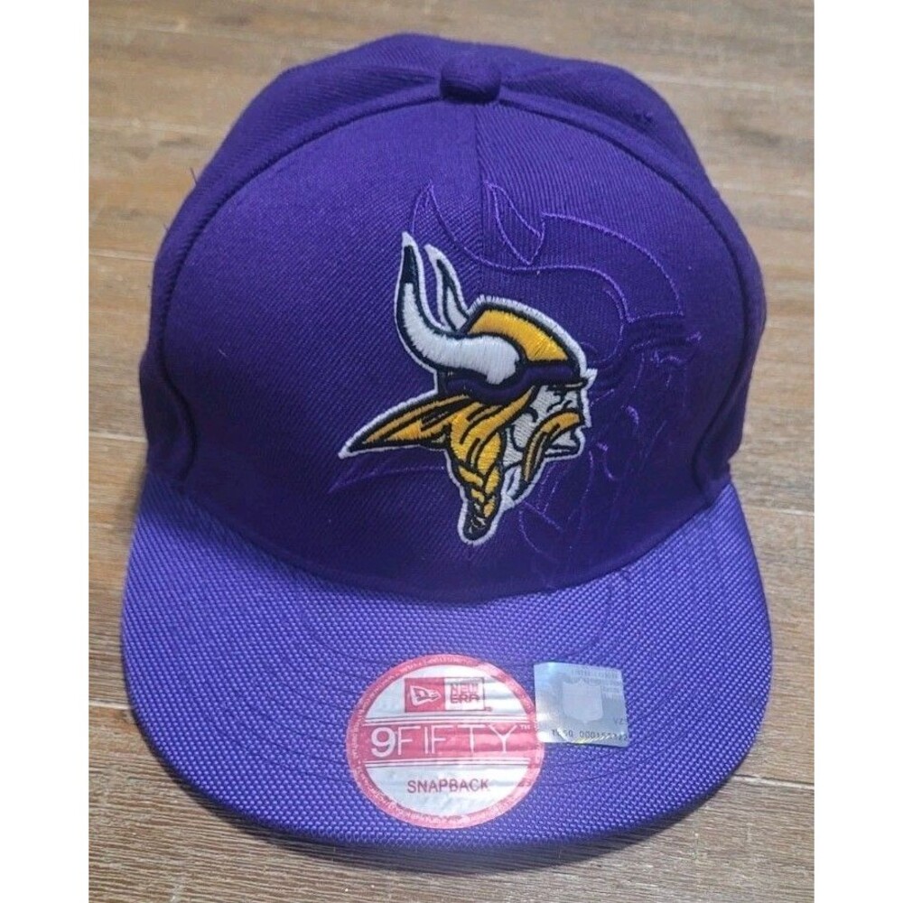 Minnesota Vikings New Era 9Fifty Purple Hat NFL Vintage Collection Snapback Cap